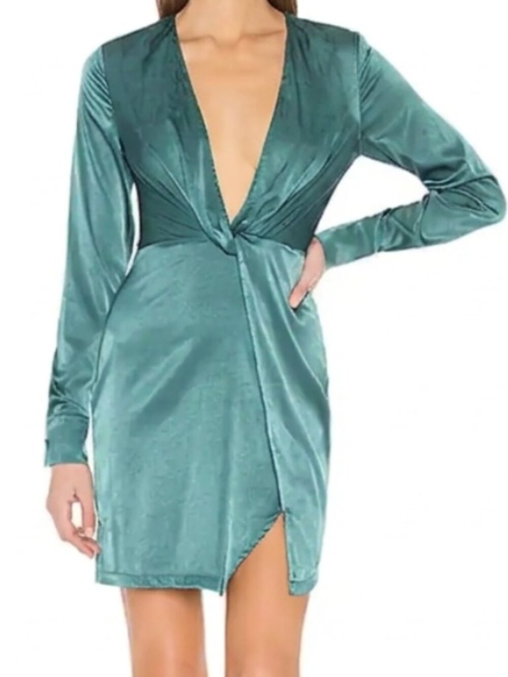Revolve, By The Way Leon Plunge Knot Dress - EXCLUSIVE